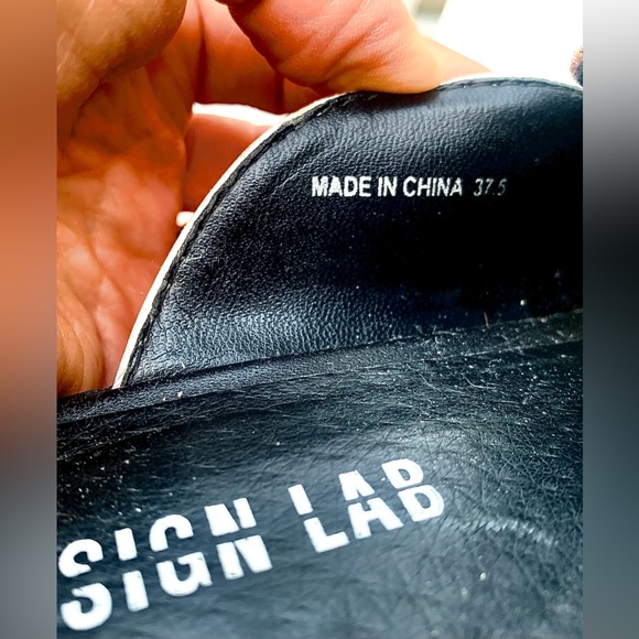 Design Lab Snakeskin Mules / Shoes - Picture 5 of 7